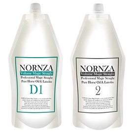 Yolk Volume Magic Straight Perm D1 for damaged hair, agent 1, 400g, agent 2, 400g / 노른자 볼륨매직 스트레이트 파마약 D1 손상모용 1제 400g 2제 400g