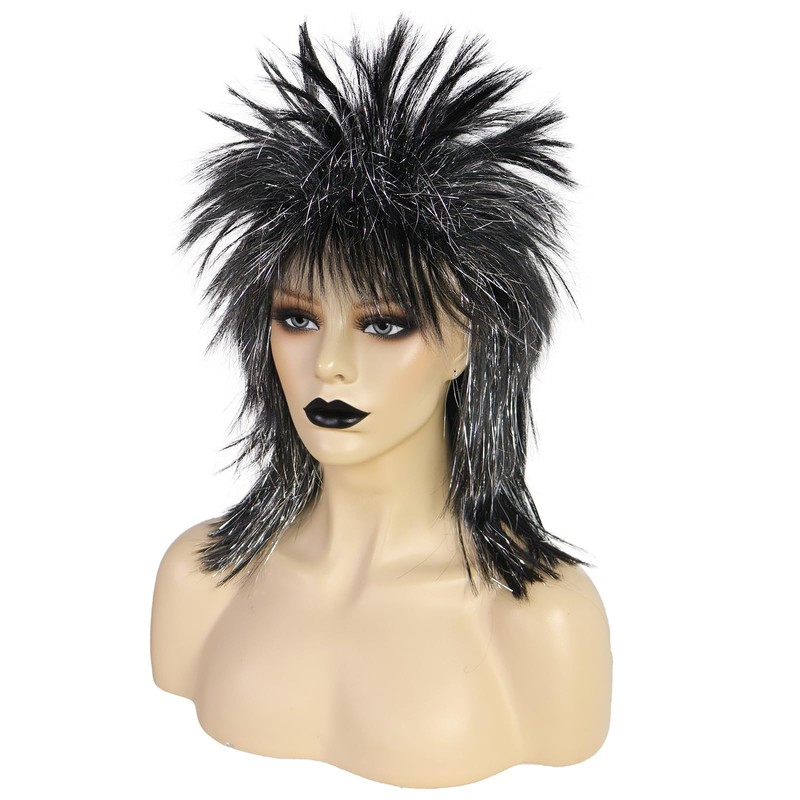 Kurze Monk Perücke +clarahead Perückenmütze