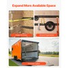 VEVOR E-Track Tie-Down Rail Kit, 5' E Tracks Set, 16Pcs
