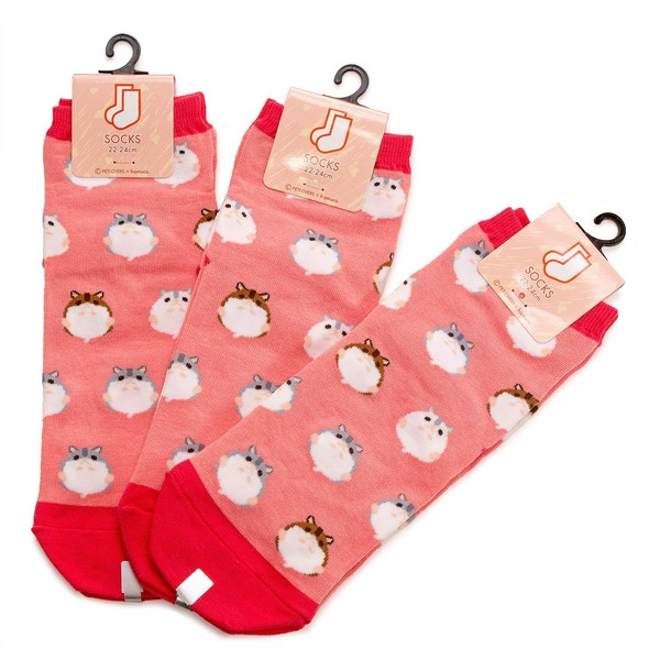 Hamster II Women's Socks, Hamster Socks, Pet and Animal Socks, Pet & Animal Socks, SD-3008, Hamco Pet Lovers
