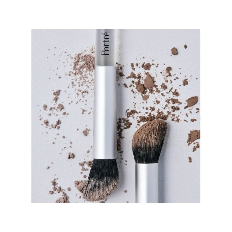 PORTRE Shade & Shine Duo & Nose Shading Brush Set