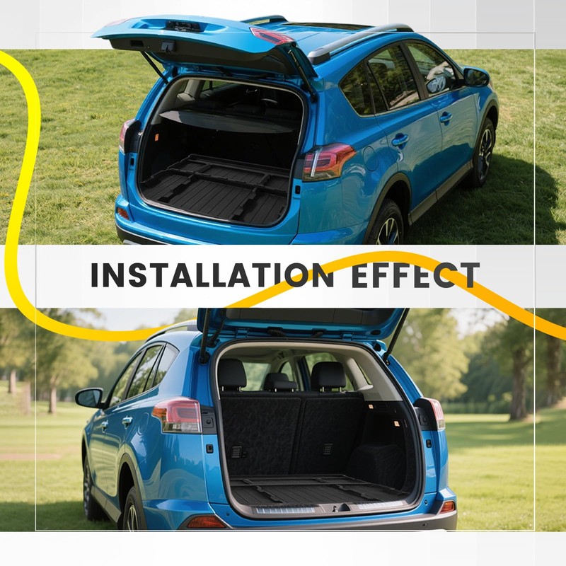 Gelacie Rear Hatch Trunk Hidden Storage Box Compatible with 2019-2025