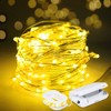 Aogist 16 FT 50 Led Fairy Lights 2 Pack Battery