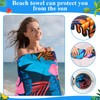 10 Packs Microfiber Beach Towel 28 x 55 Inch Oversized