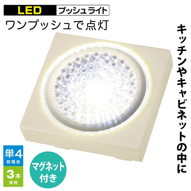 Ohm Electric NIT-BD2D 08-0709 LED Push Light, Foot Light, Night