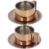 Coffee Cup Simple Ingenious 304 Stainless Steel Coffee Cup Set
