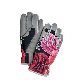Burgon & Ball RHS British Bloom Ladies Gardening Gloves, Medium/Large