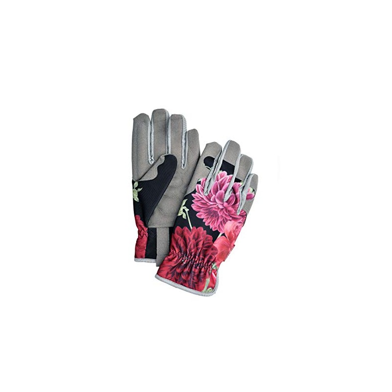 Burgon & Ball RHS British Bloom Ladies Gardening Gloves, Medium/Large
