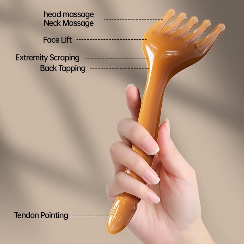 LERAO Scalp Massager Hair Growth,Scalp Massage Tool Head Massager Gua