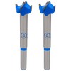 Skweawert 2Pcs Forstner Drill Bit 11/16 Inch / 17mm Tungsten