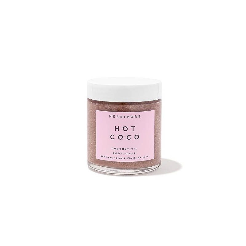 HERBIVORE- Exfoliante corporal con aceite de coco y coco caliente,