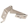 Hinge Outlet Pivot Door Hinges, Nickel - Top and Bottom