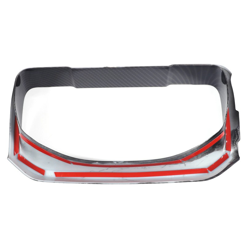 car-attention Carbon ABS Dashboard Instrument Panel Frame Trim Cover For