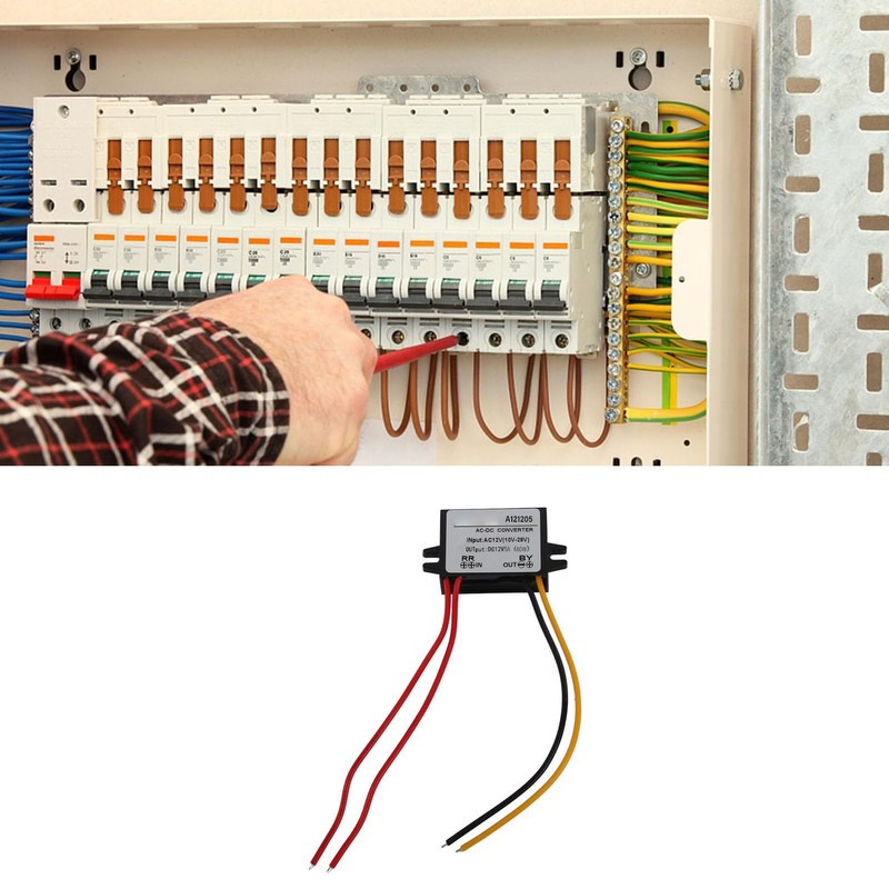 Odorkle AC 10-28V to DC 12V Converter Step Down Power