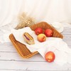 kukmakri Poly Wicker Baskets 4 Pack 16 inch Brown Large