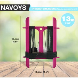 Crab Hand Line Reels – 13m Line, Booms, Weight & Bait Bag for Fishing & Crabbing – Safe & Fun for Adults, Kids & Family – Catch Fish, Prawns & Crayfish (2pk 13m Crab Lines)