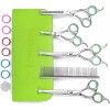LovinPet 6PCS Pet Dog Grooming Scissors Set Straight Curved Thinning