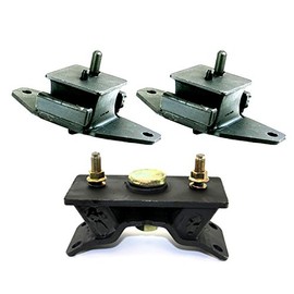 OMNI5 K2187 Engine Motor & Transmission Mount Kit 3pc Compatible with Fits 1998-2007 Lexus LX470/Toyota Land Cruiser 4.7L AUTO | A7283 A7283 A7280