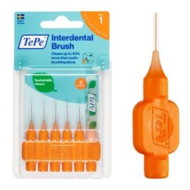 TePe Buy Tepe Interdental Brush Orange Xxx Fine 0.45mm 6 Pack Online