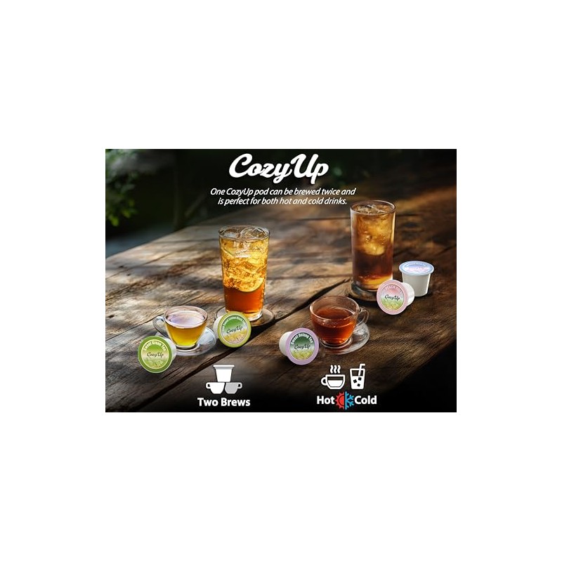 Cozy Up Matcha Green Tea K-Cup Pods - 36 Count