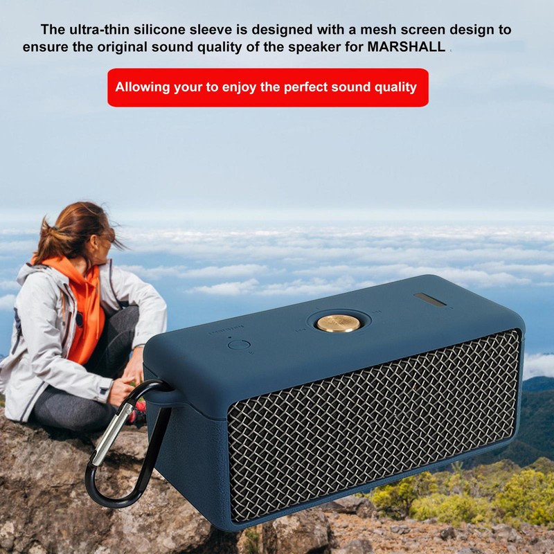 Protective Case Compatible for EMBERTON Bluetooth Speaker Silicone Cover