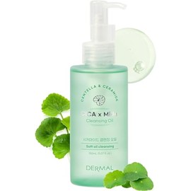 DERMAL - Aceite Limpiador Desmaquillante con Cicamida, Calmante con Ceramida y Centella Asiática para Piel Sensible. 150ml