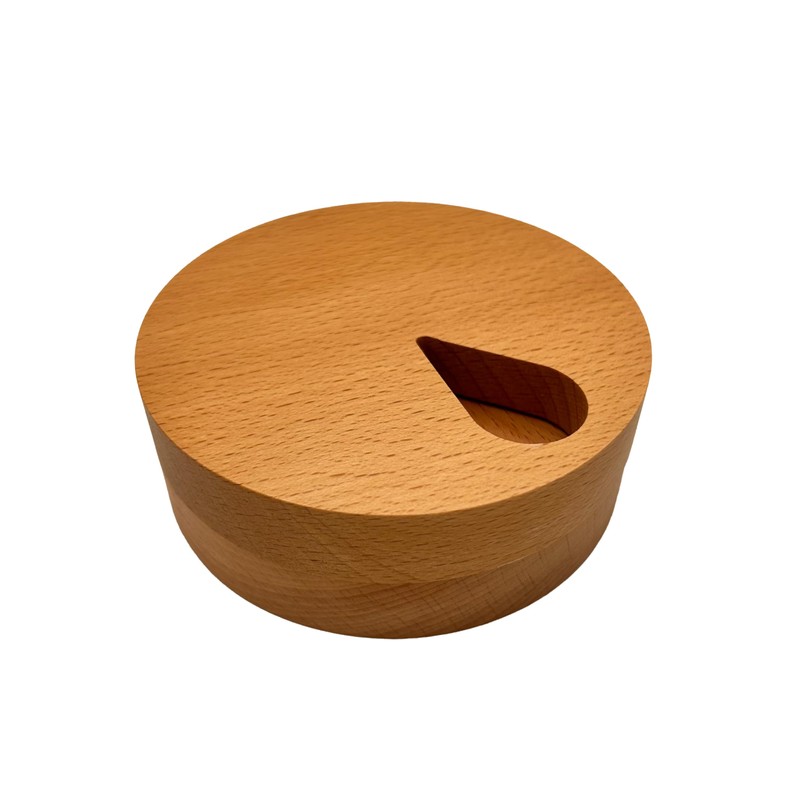 Wooden 7 Days Pill Box (Solid Beech - Engraved)