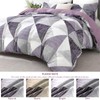 Duvet Cover Set Double Size Geometry Beddding Set with pillowcases