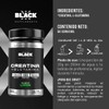 Black Creatina Glutamina 1 Kg 50 Servicios