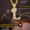 L Necklace Initial Necklaces for Men Name Chain Cool Necklace