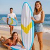 150 cm Inflatable Surfboard | Blow Up Pool Float, Tropical