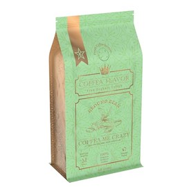 Coffea Me Crazy – Vanilla Pistachio Flavored Ground Coffee – Organic, Medium Roast, 100% Arabica, Single Origin – Naturally Flavored – by Coffea Flavor