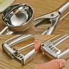 Stainless Steel Ice Cream Spoon Cookie Dessert Food Scoop Scooper