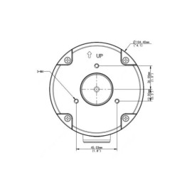 Alibi Junction Box ALI-JB05-B-IN - American Security Camera Company