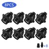 Aplstar Black E26/ E27 Light Sockets, Retro Edison Lamp Holder
