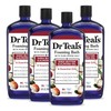Dr Teal's Baño Espumoso Con Sal Pura de Epsom, Manteca