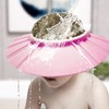 Baby Shower Cap Soft Adjustable Baby Bath Head Cap Visor