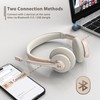 Wireless Headset, Bluetooth Headset with Microphone, AI Noise Canceling Mic