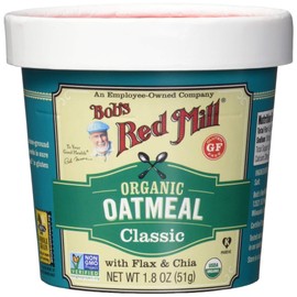 BOBS RED MILL Organic Classic Oatmeal, 1.8 OZ