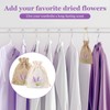 AOZUO 12 PCS Lavender Bags, Sachet Empty Bags Small Jute