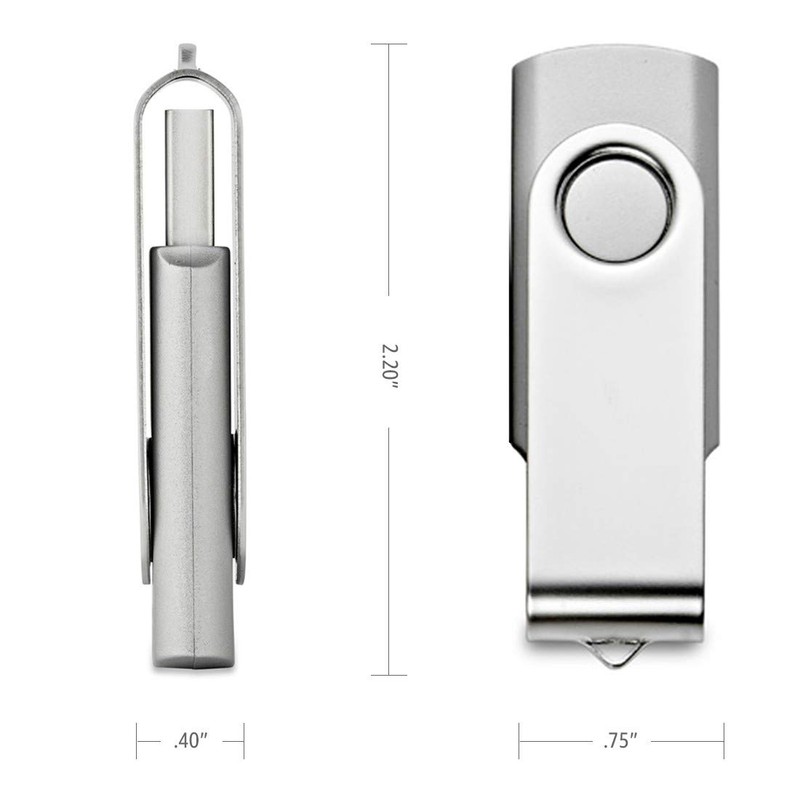 Fast High Performance Classic Swivel 8GB USB 2.0 Flash Drive