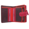 VISCONTI Leather Rainbow Collection Bali Purse RFID Blocking RB40 (Plum