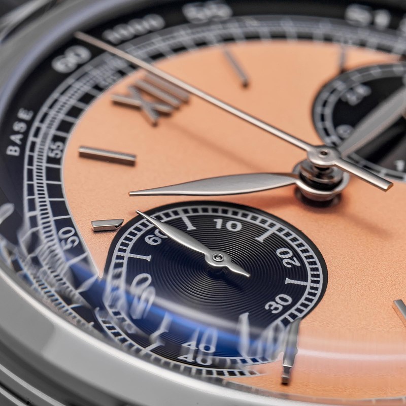 ADDIESDIVE Chronograph Watches for Men Orange Dial VK64 Movement 100M