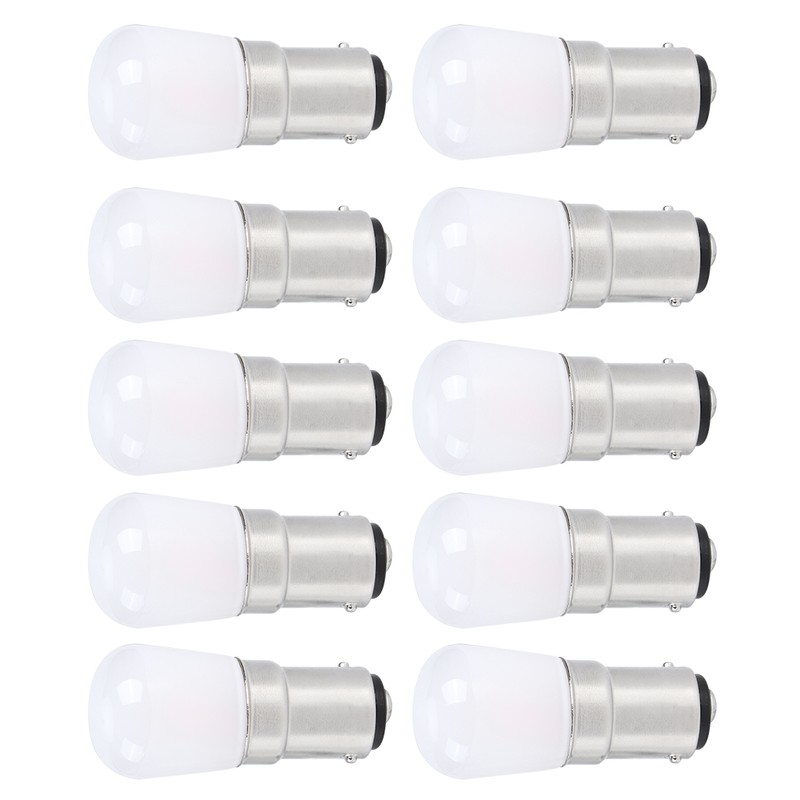 10Pcs 1.5W LED Candle Light Bulb Lamp Repalacement Parts Aceessories