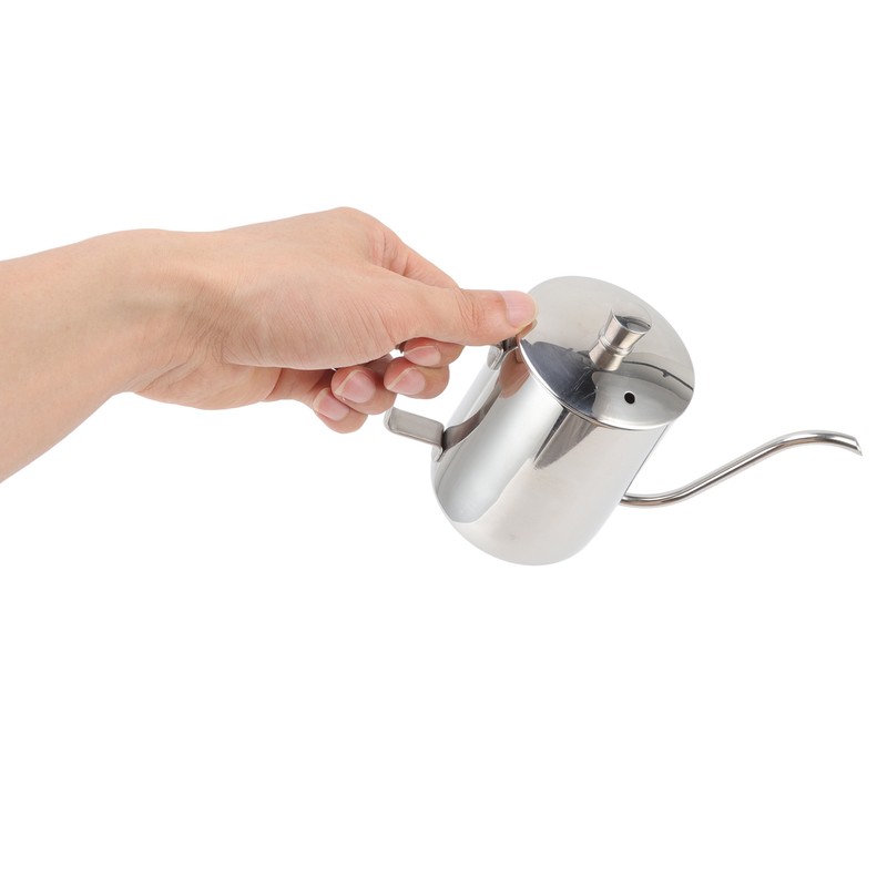 Pour Over Coffee Kettle Stainless Steel Handheld Narrow Drip Spout