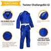Twister Challenge BJJ Gi Brazilian Jiu Jitsu Gi Preshrunk Pearl