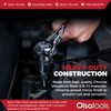 Olsa Tools 90T Swivel Head Ratchet Wrench Set, 3-Piece, Chrome