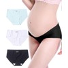 Booberg Maternity Shorts Set, Low Rise, Seamless, Large Size, Non-irritating