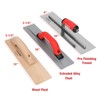 Goldblatt 8 Pieces Masonry Hand Tool Set Includes Finishing Trowel,