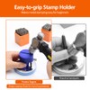 Metal Stamping Kit, 6mm Number and Letter Stamp Set, Include